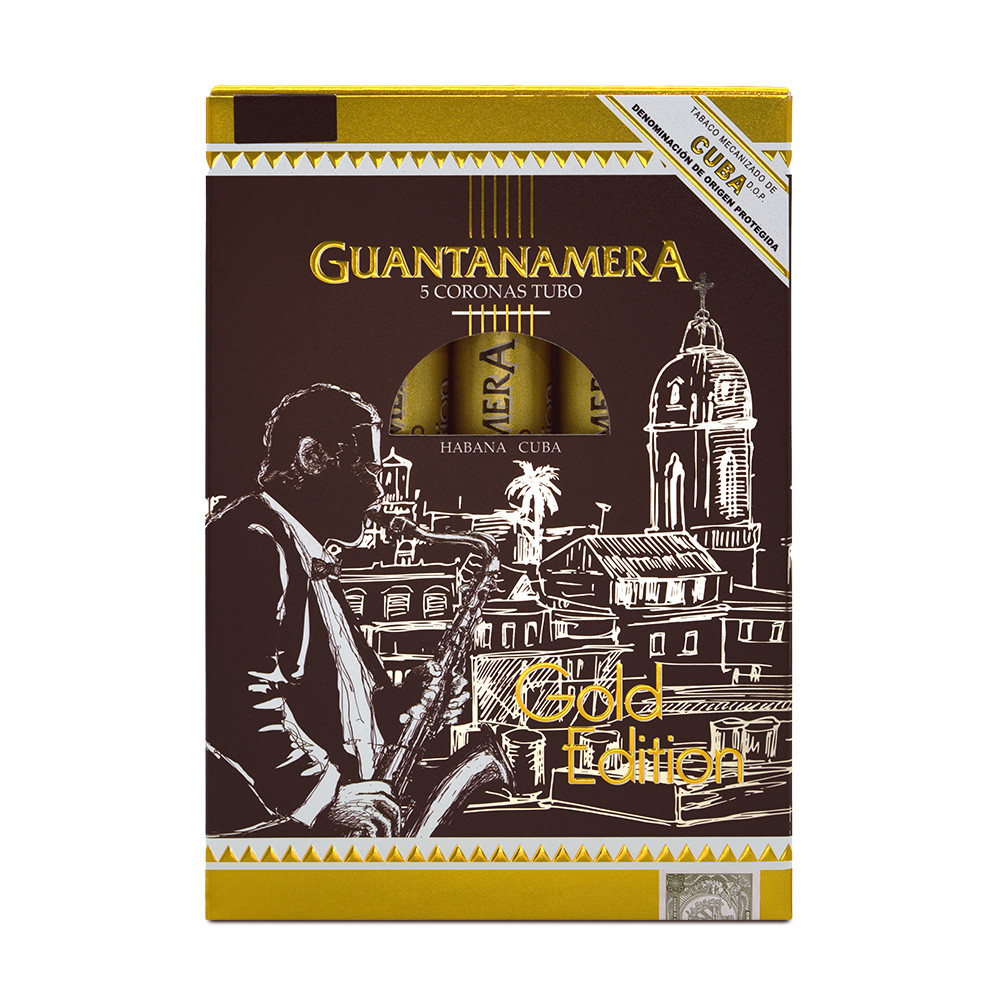 Guantanamera Coronas Tubo Gold Edition 關達拉美拉高朗拿 金筒限定版