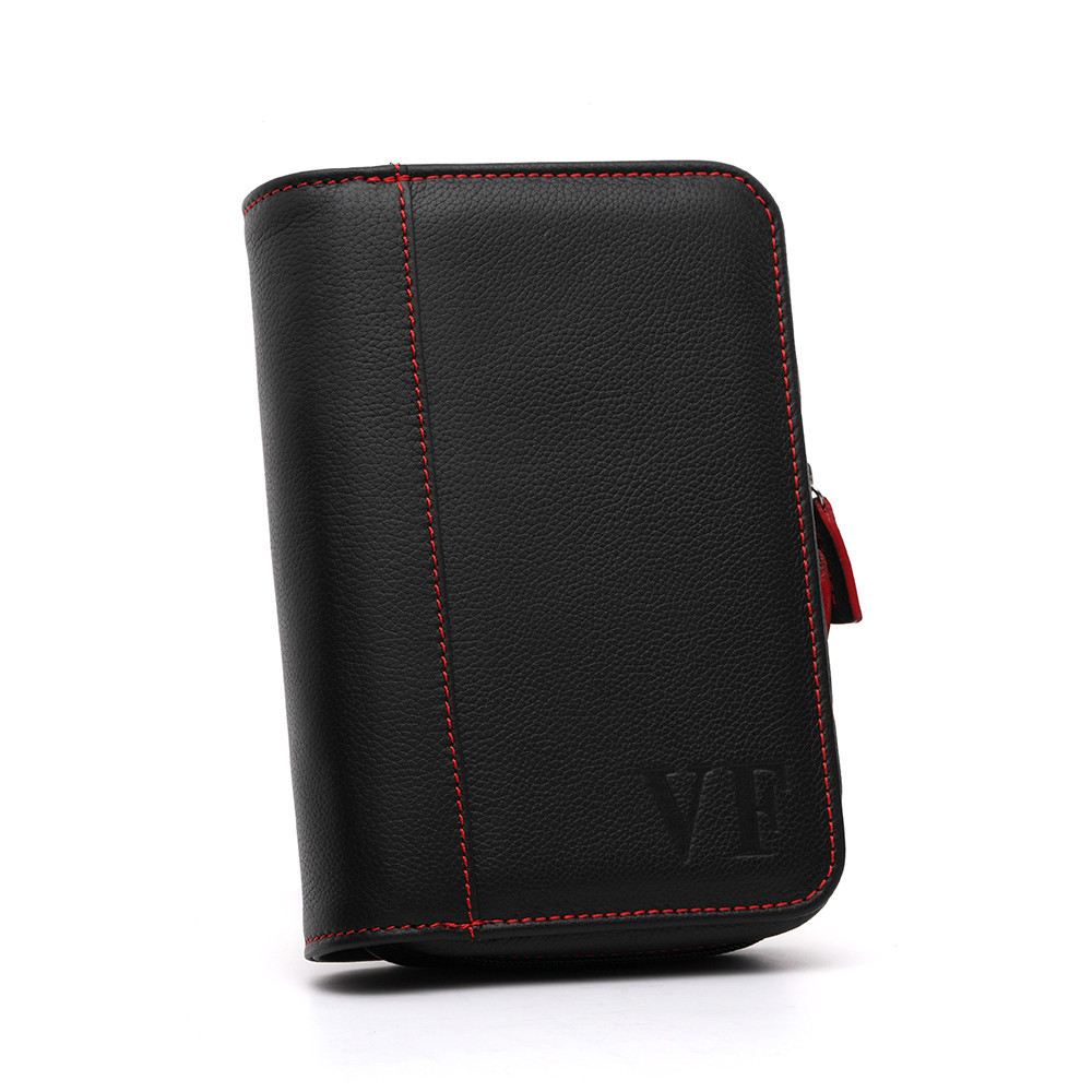 VegaFina Black Leather Cigar Case Travel 唯佳黑色皮革雪茄套 旅行裝