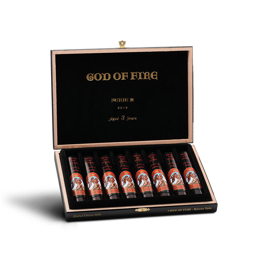 God of Fire Serie B Robusto Tubos 2019 火神B系列 羅伯圖 鋁管 2019
